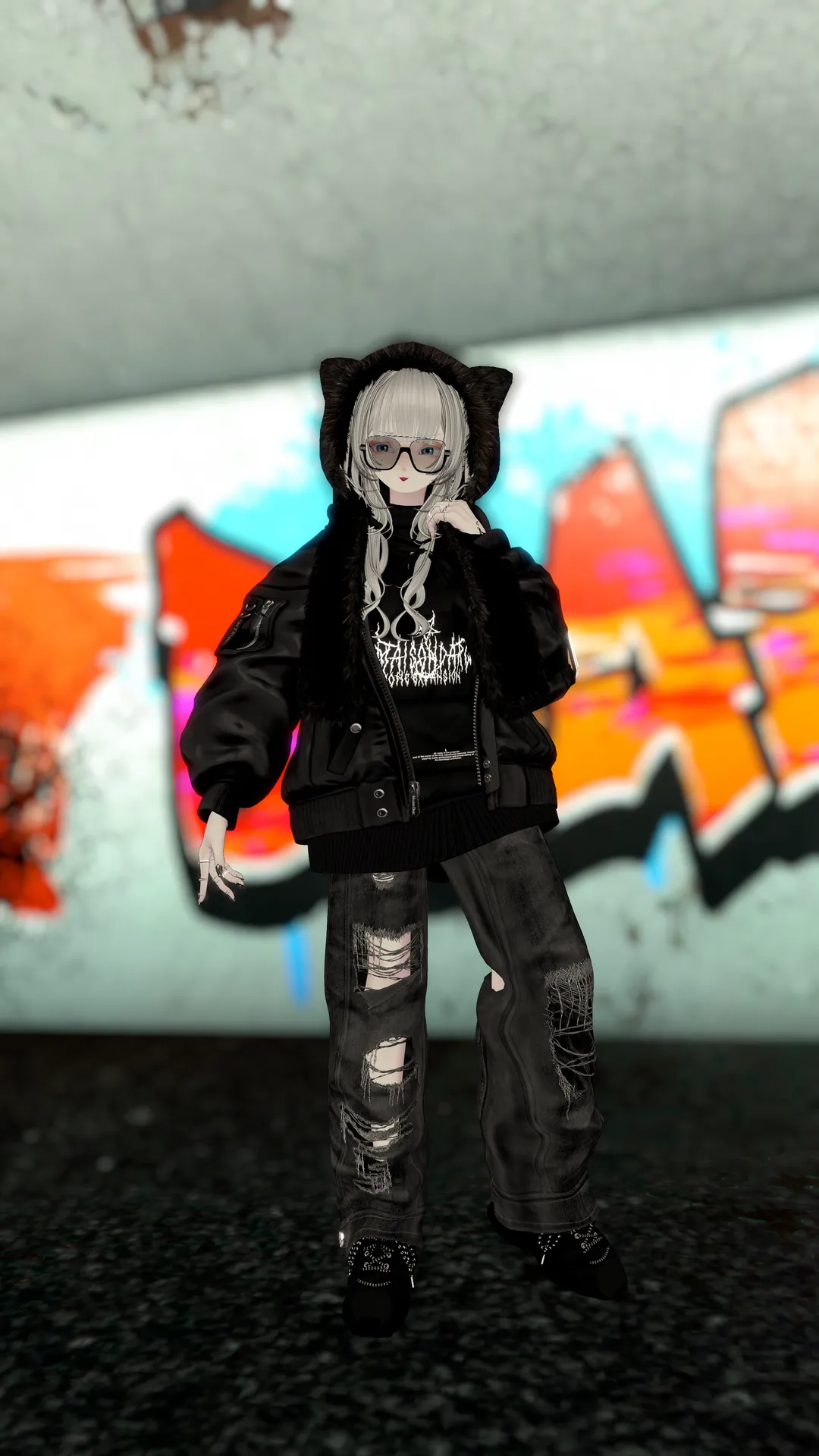 ボロボロデニム