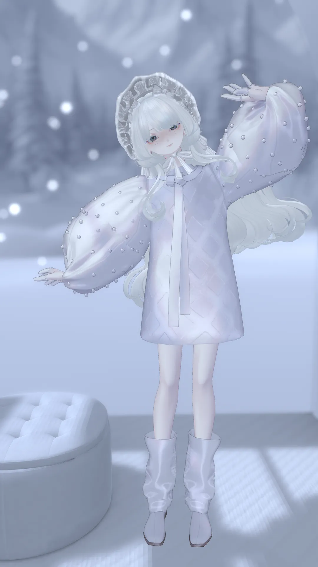 しろくてもこもこ