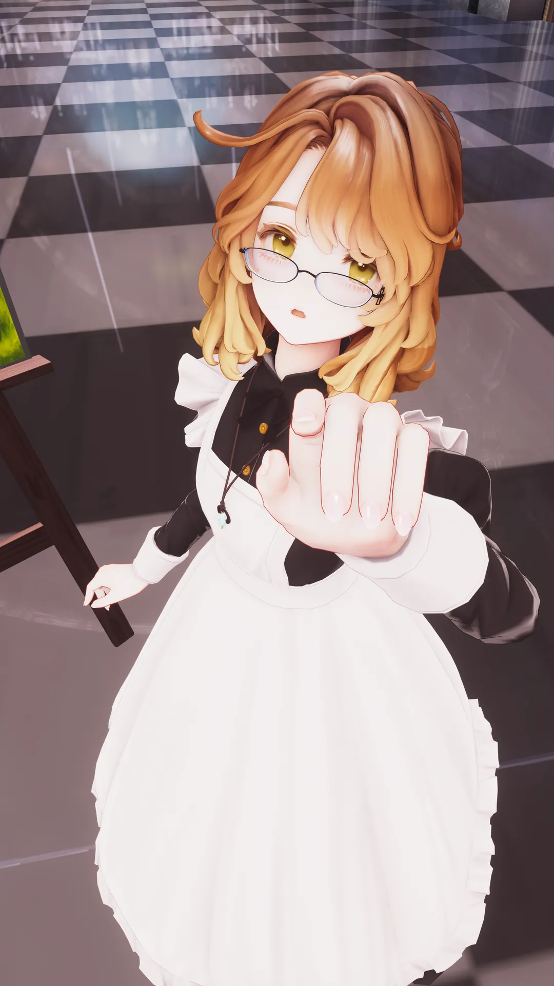 メイドさんになったマリシアちゃん