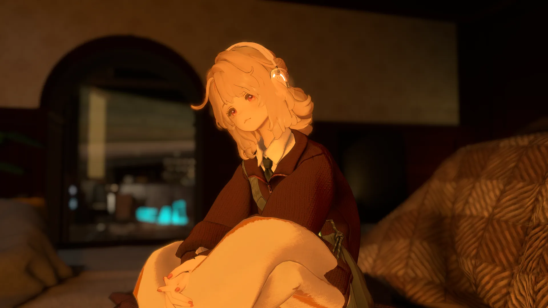 ワイドパンツスタイル