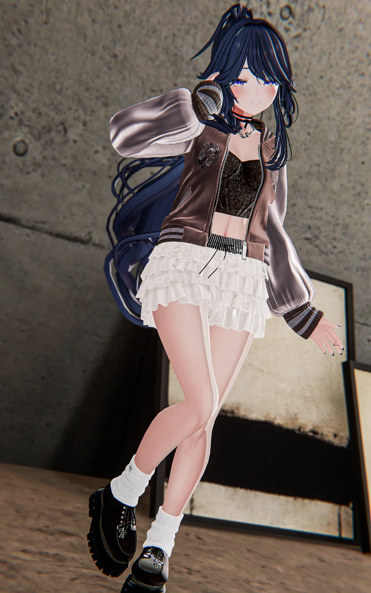 スカジャンコーデ?