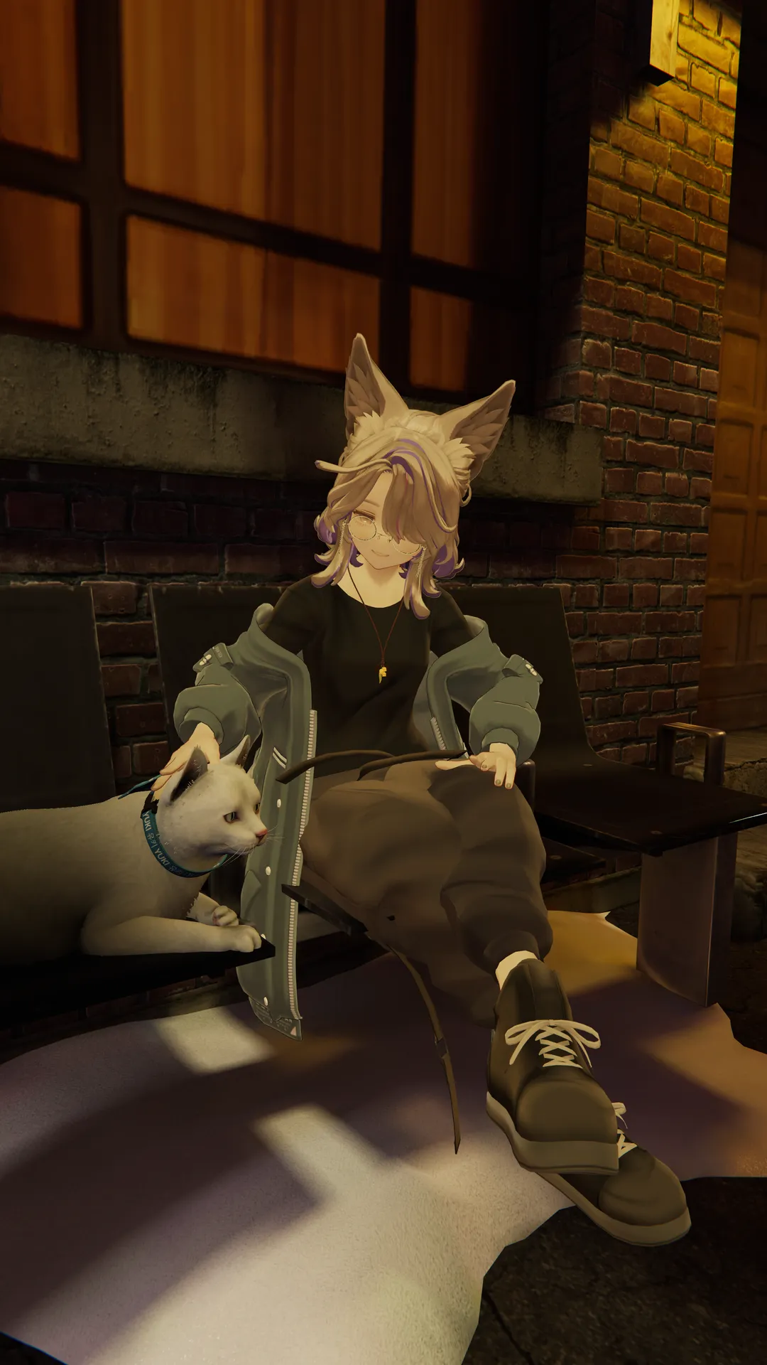 にゃんこなでなでマリシアちゃん