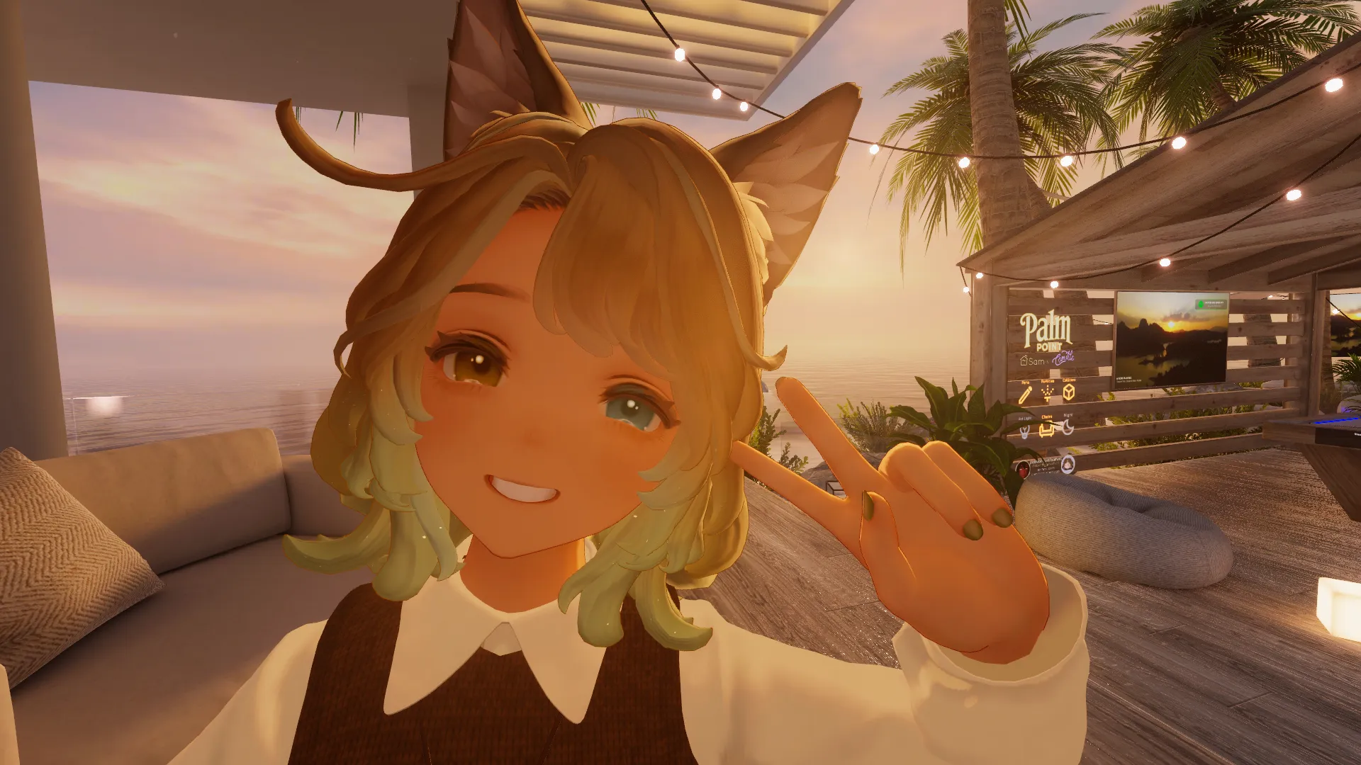 日焼け肌ｘオッドアイ