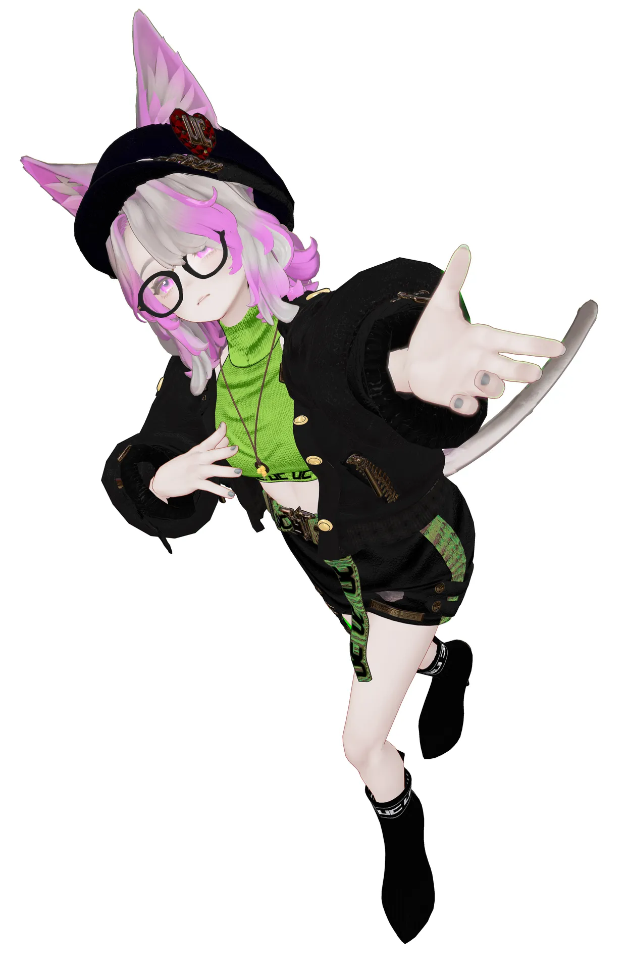 蛍光GAL　マリシアちゃん