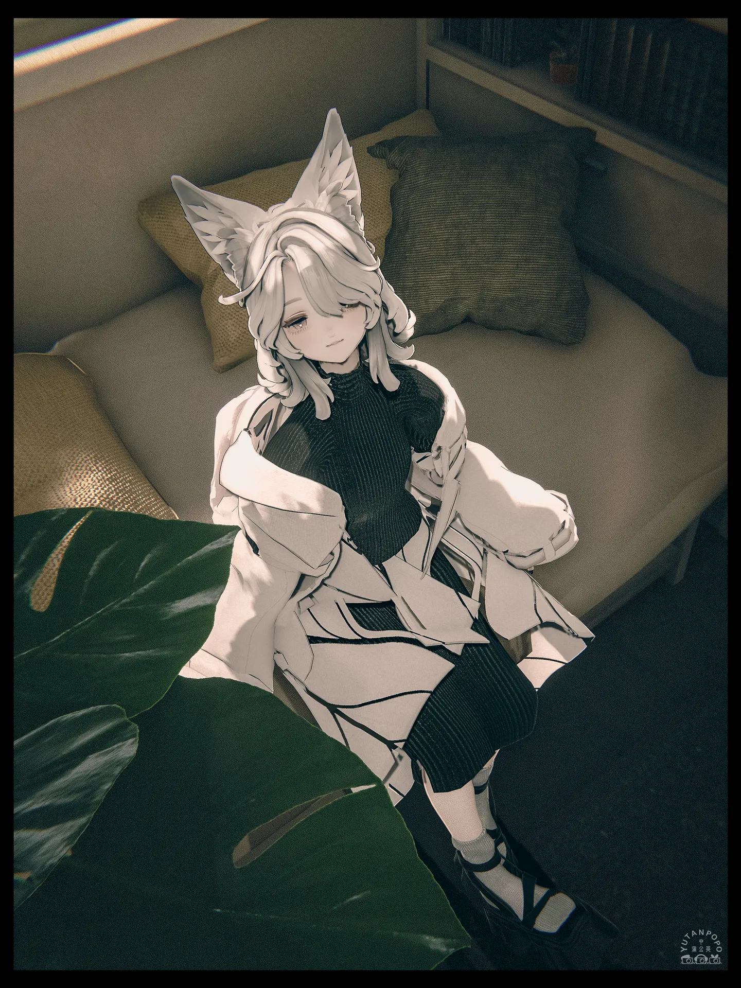 maryciaボタニカルコート改変