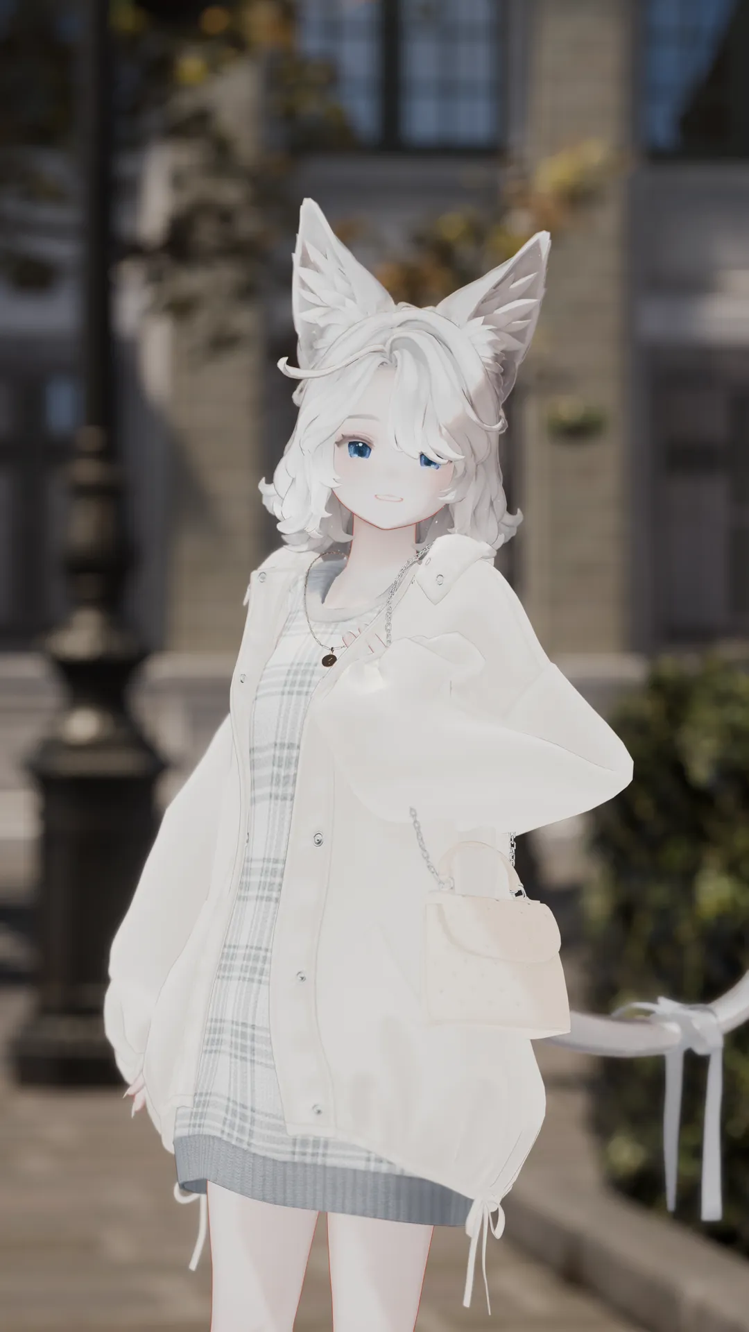 冬のちょっと贅沢お散歩コーデ