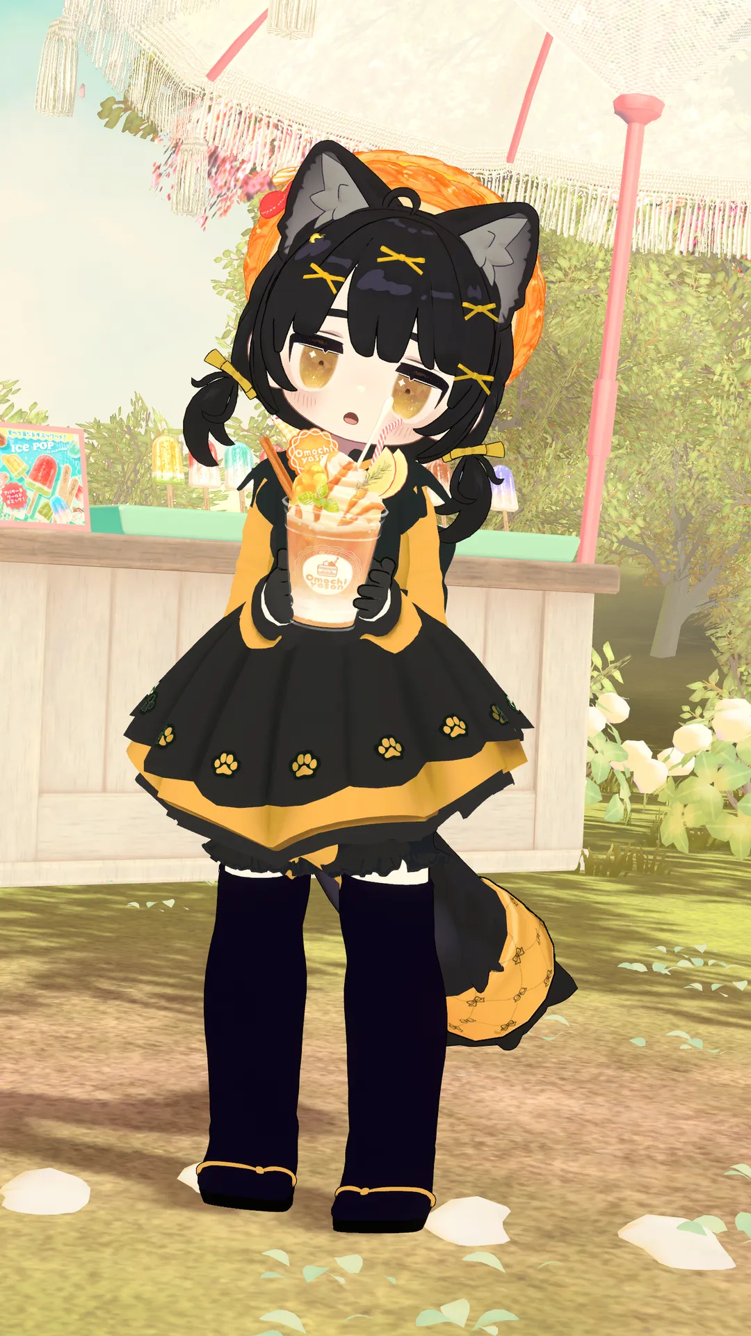 ◇喫茶店メイド×黒猫×キプフェル◇