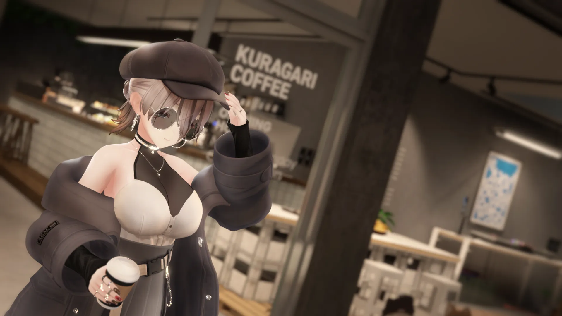 ミルティナお姉さんコーデ_カフェスタイル