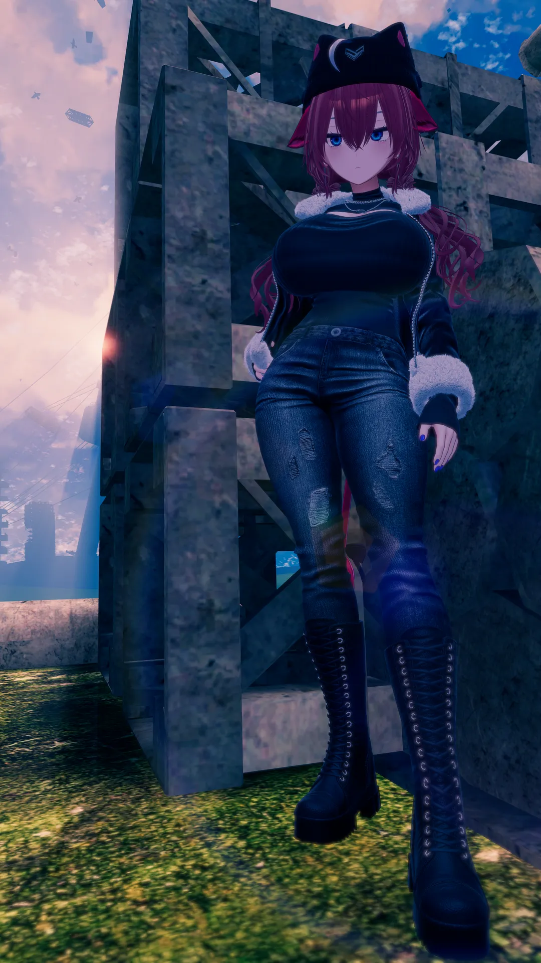 無愛想クールなメイドの休日