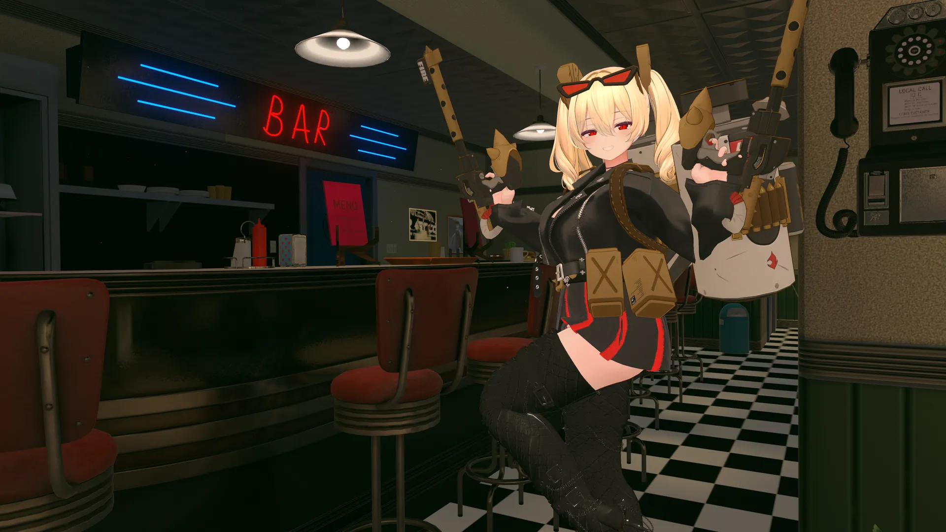 バーニスです　通してください