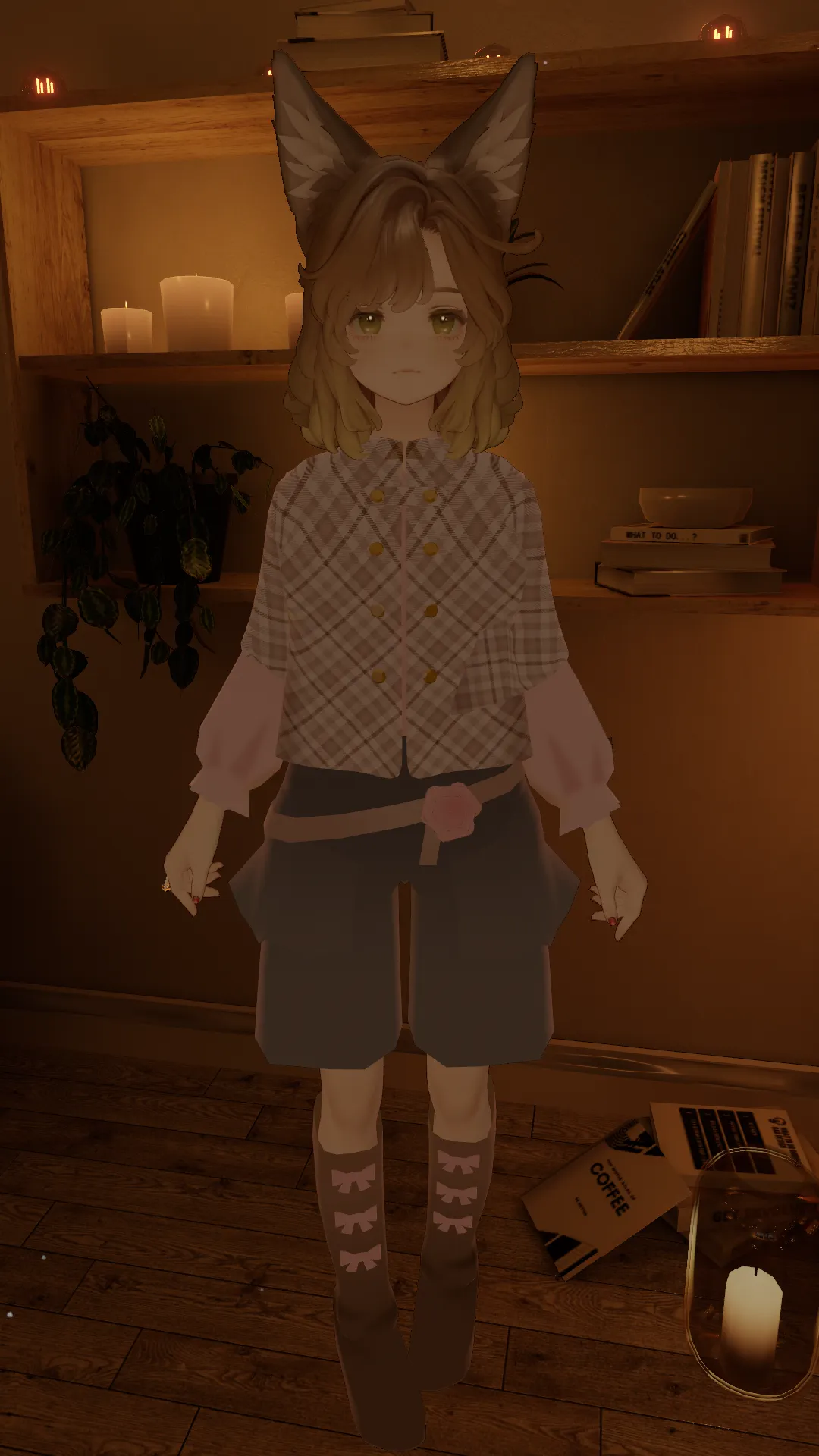 初めて着替えました！