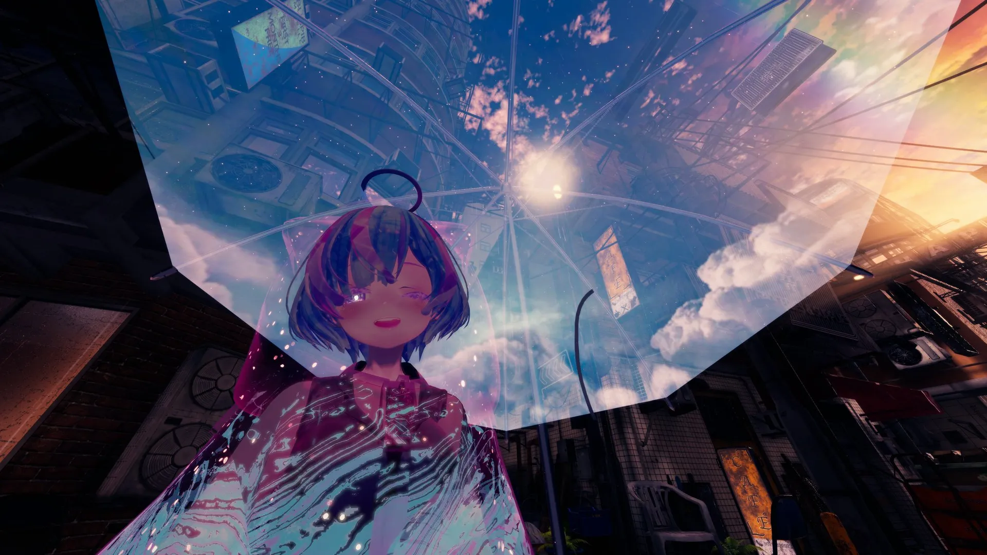 雨降りのしずくさん