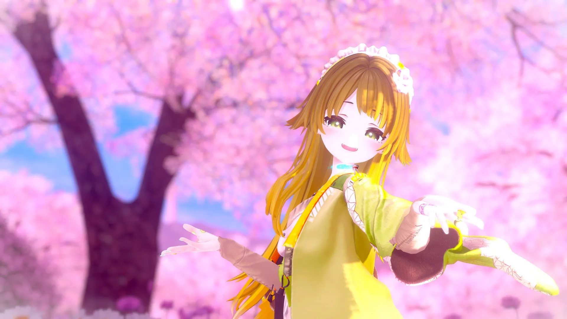 春風に誘われてー。