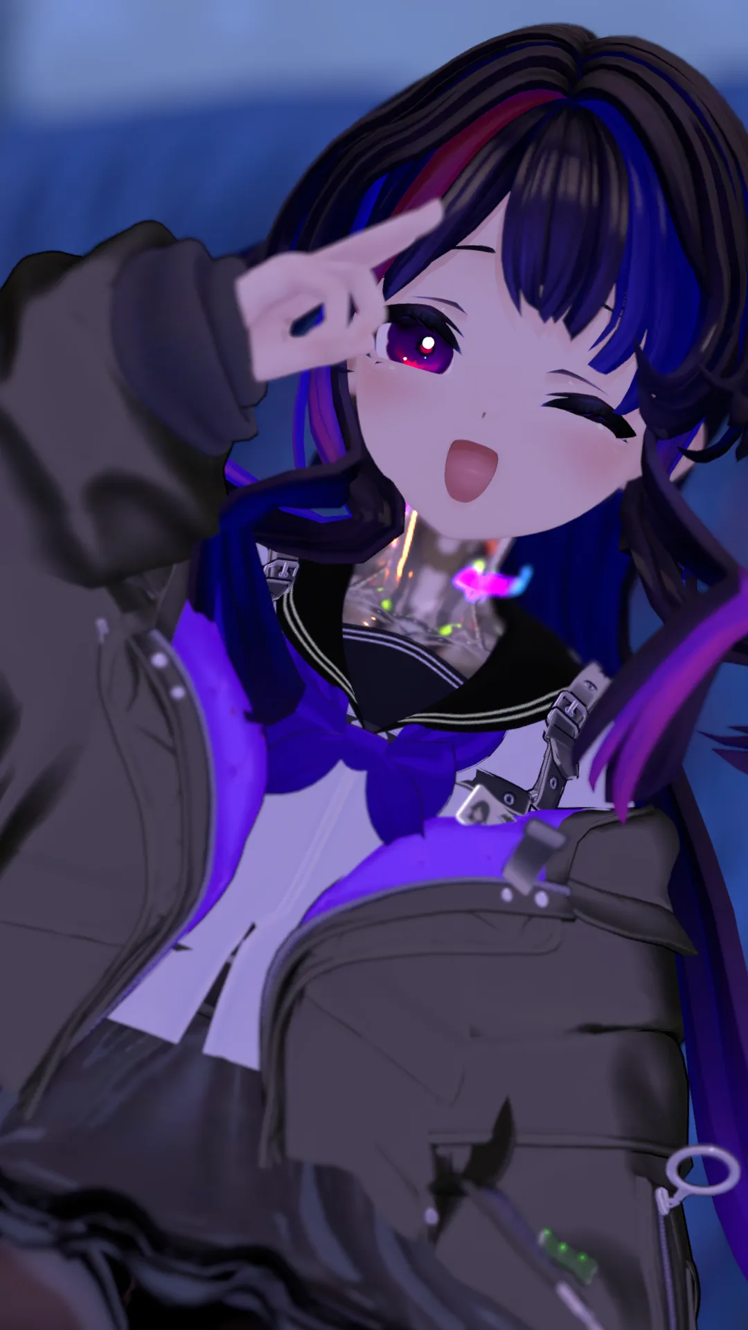 はい、ピース！