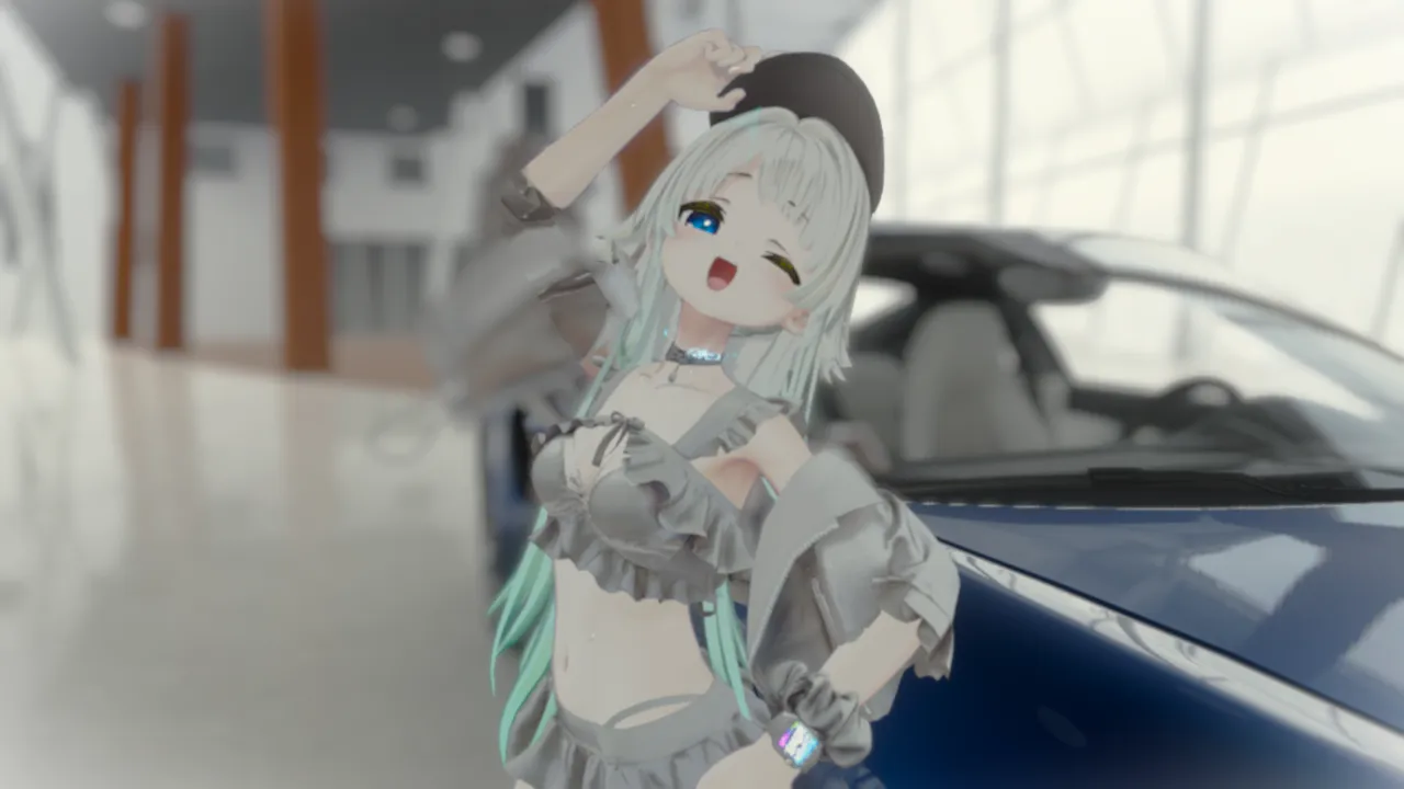 気分はモーターショー！！