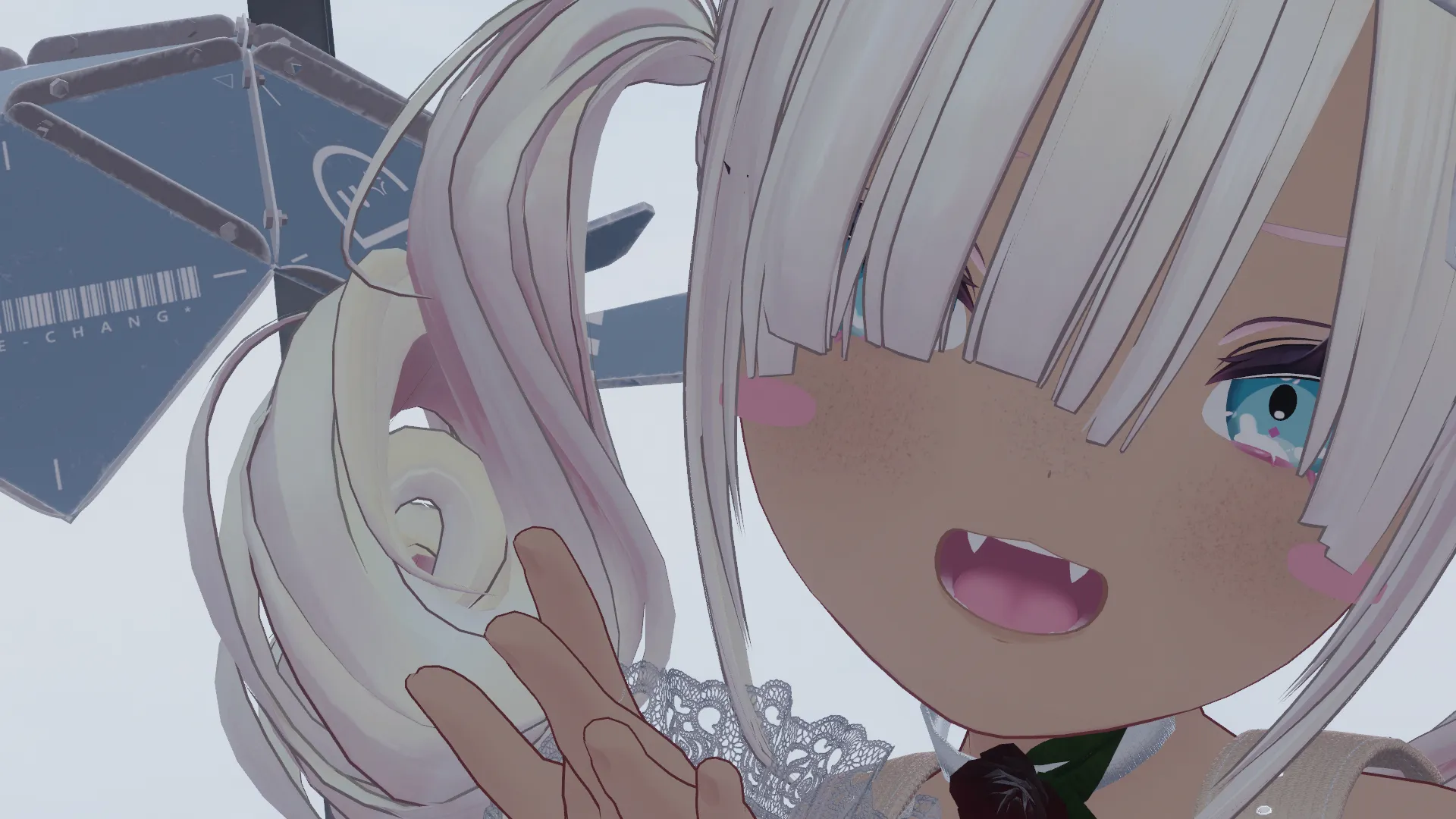 日焼けシフォン