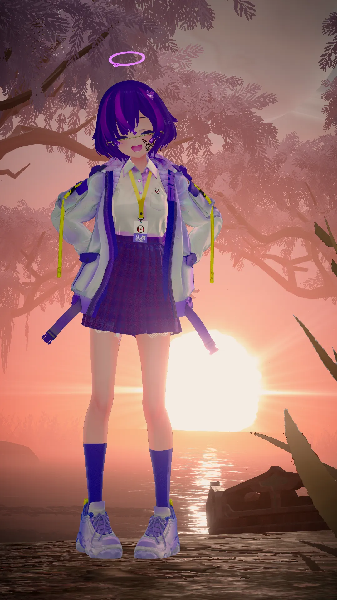 ワールドとシンプルな服の数々 in VRChat