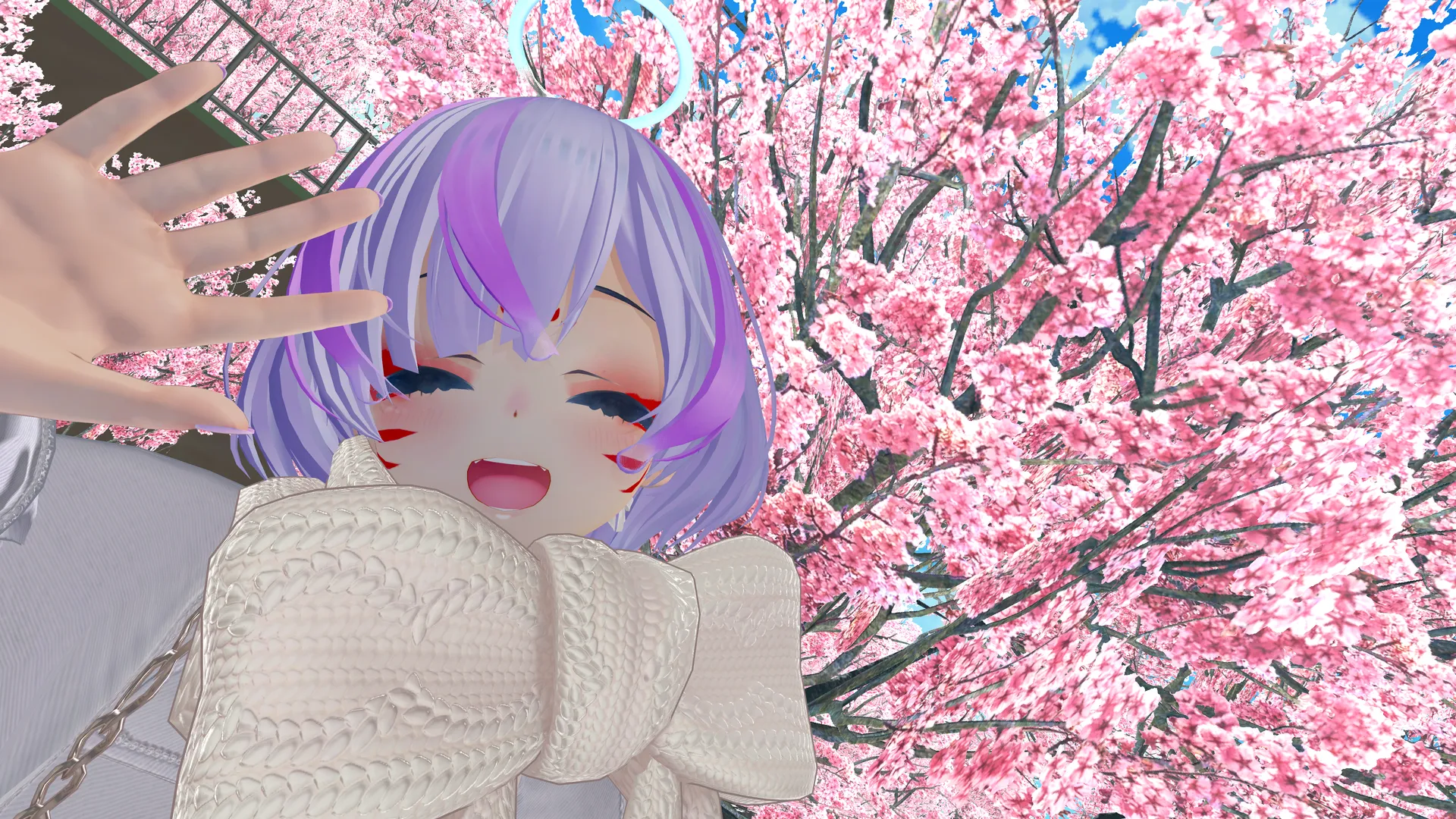 満点笑顔とかわいいポーズ