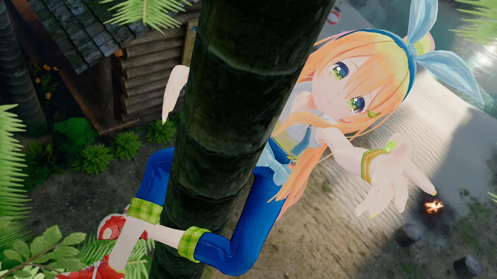 ばななとヤシの木