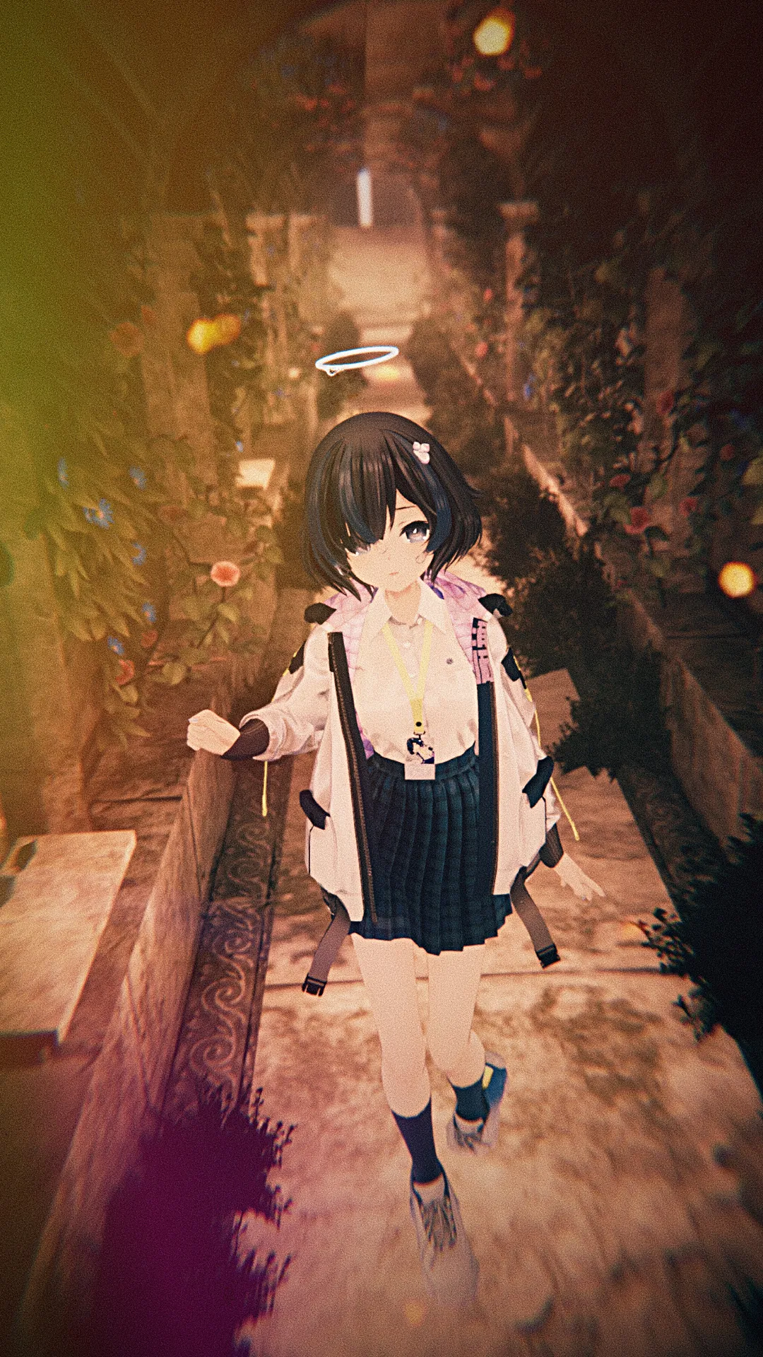 【VRスチル】黄昏の迷い道