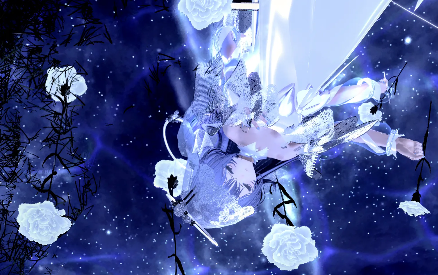 溶けて解けて。