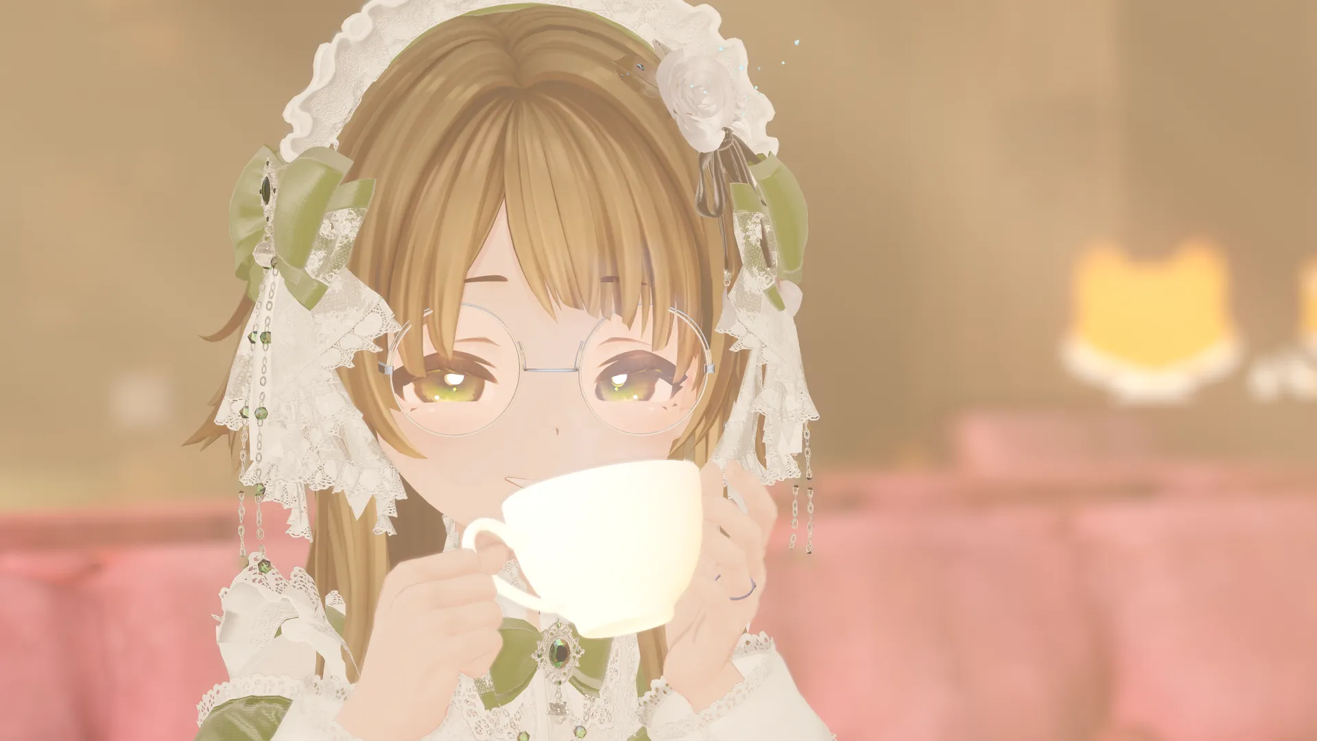 なーにみてるんですかー??