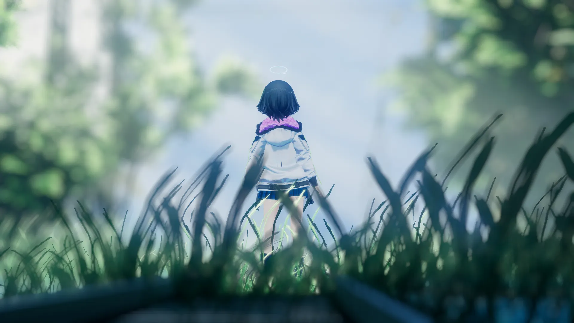 廃線、木洩れ日、夏の思い出。