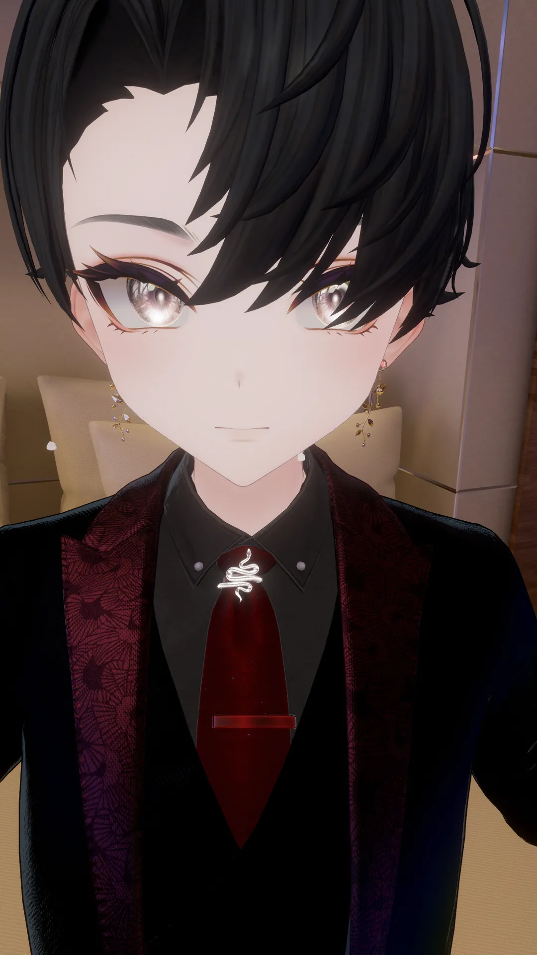 sen's/uBokusei011　PeakedLapelSuit(snake)