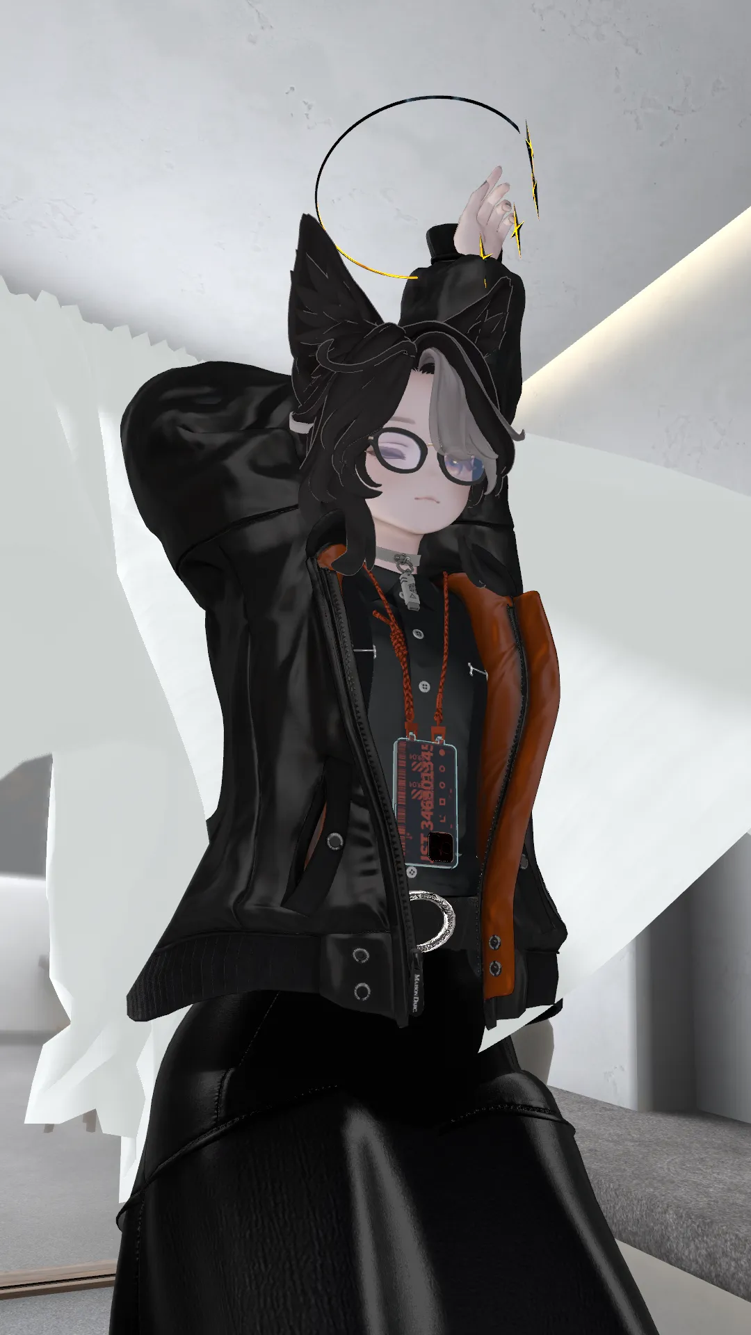 春風紛れて 悴む