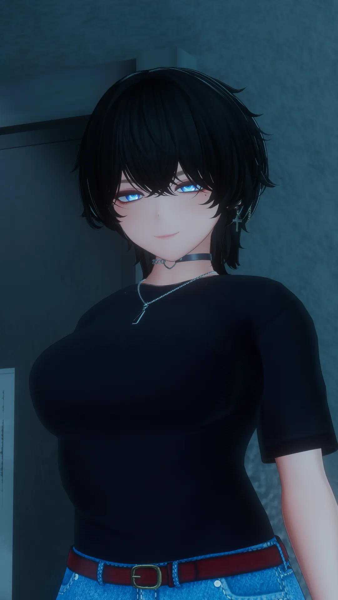 千理 デニムコーデ