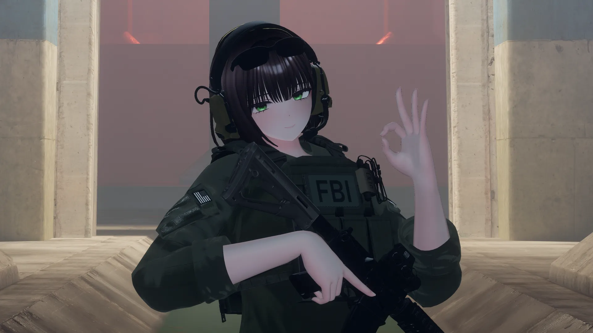 FBI SWAT に寄せた萌