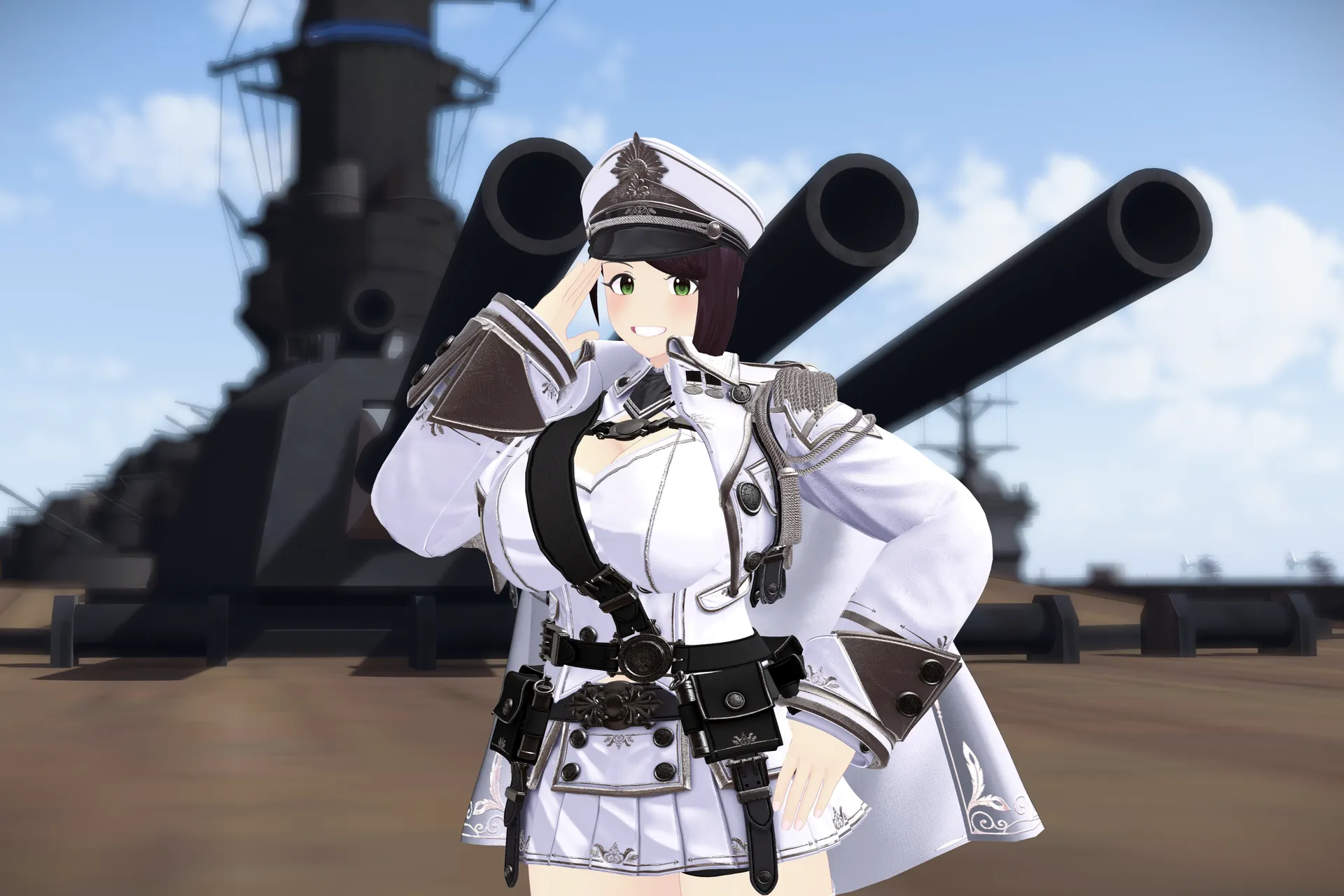 ライムちゃんミリタリーアイドル風改変