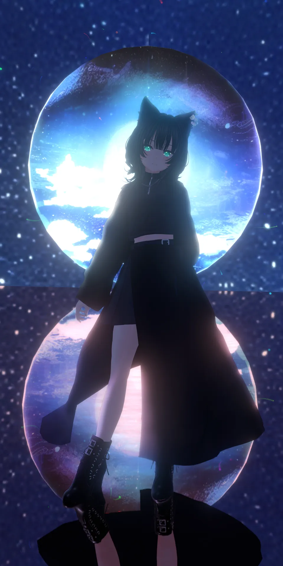 ＼モード系ブラックコーデ／