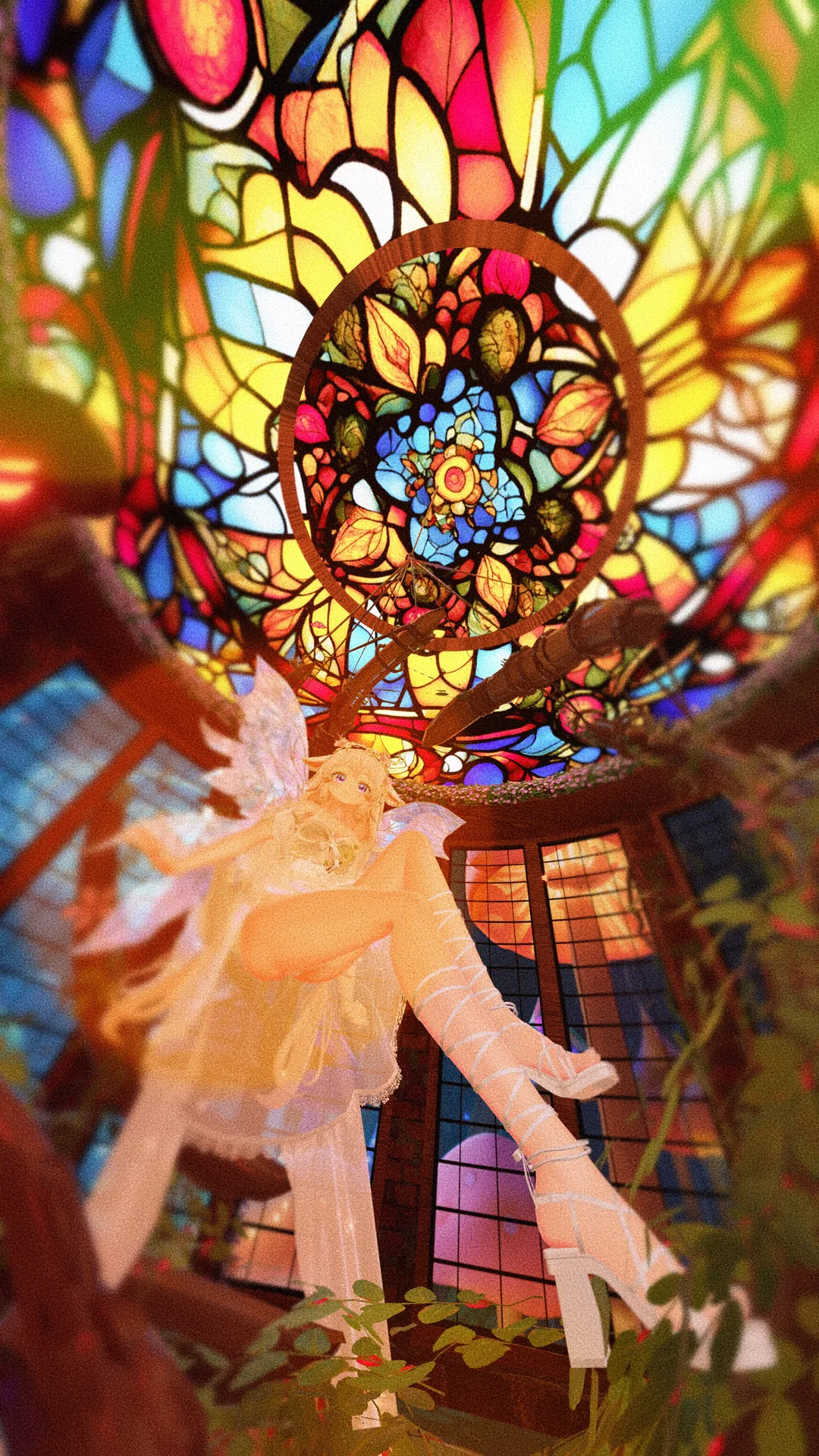 【VRスチル】靴音が混ざる万華鏡