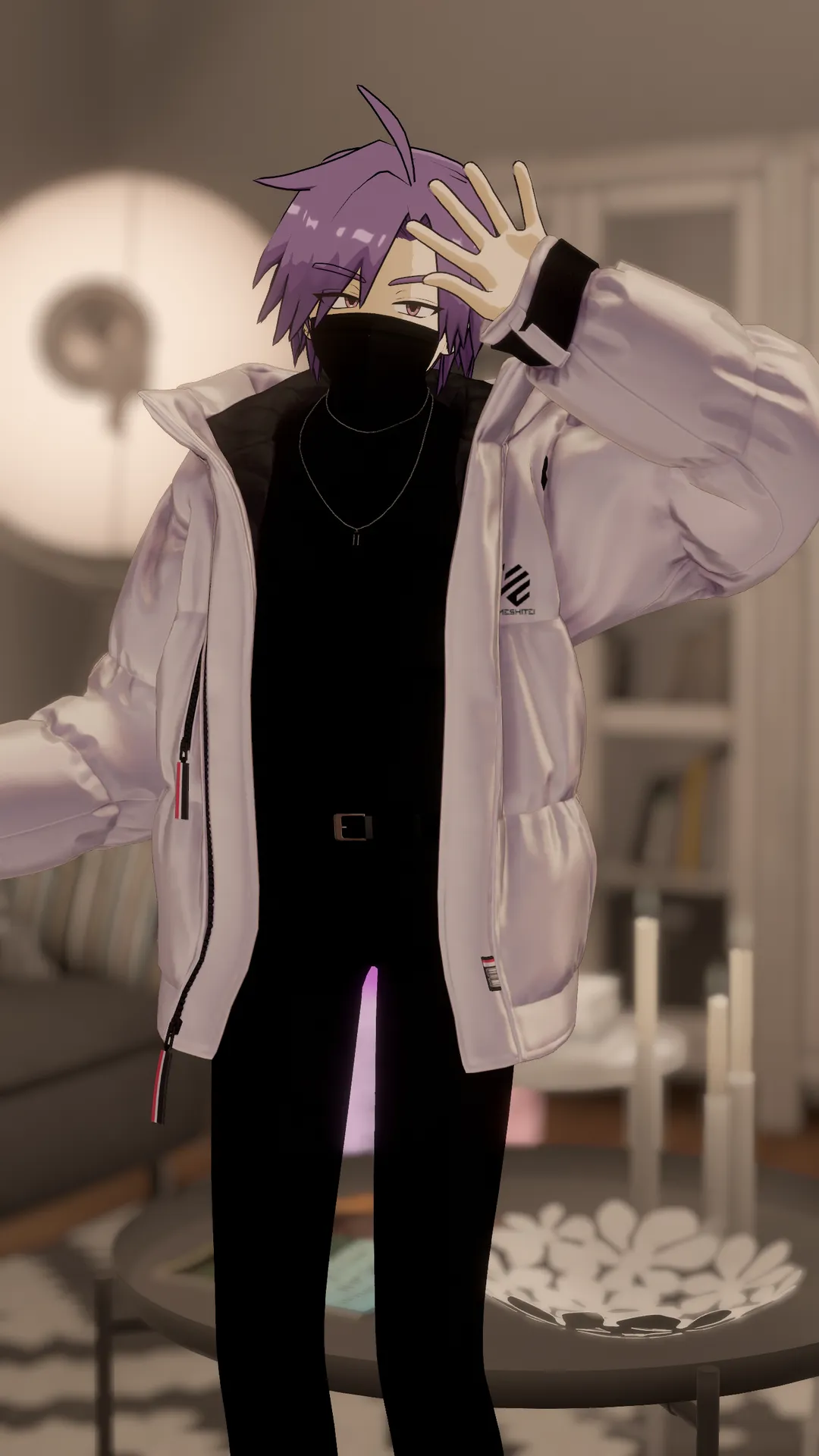 バメッサセーターコーデ