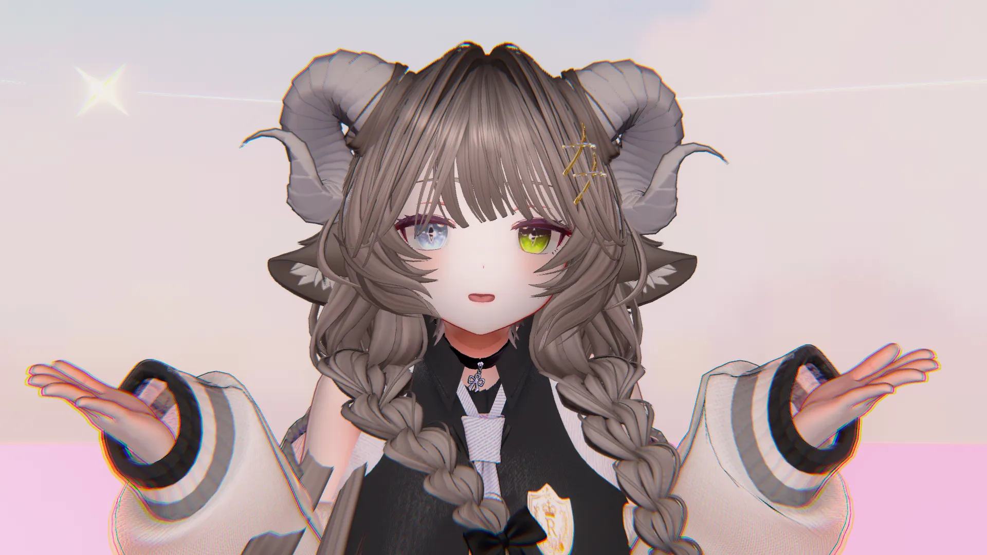 ウサギじゃないよ羊だよ！！