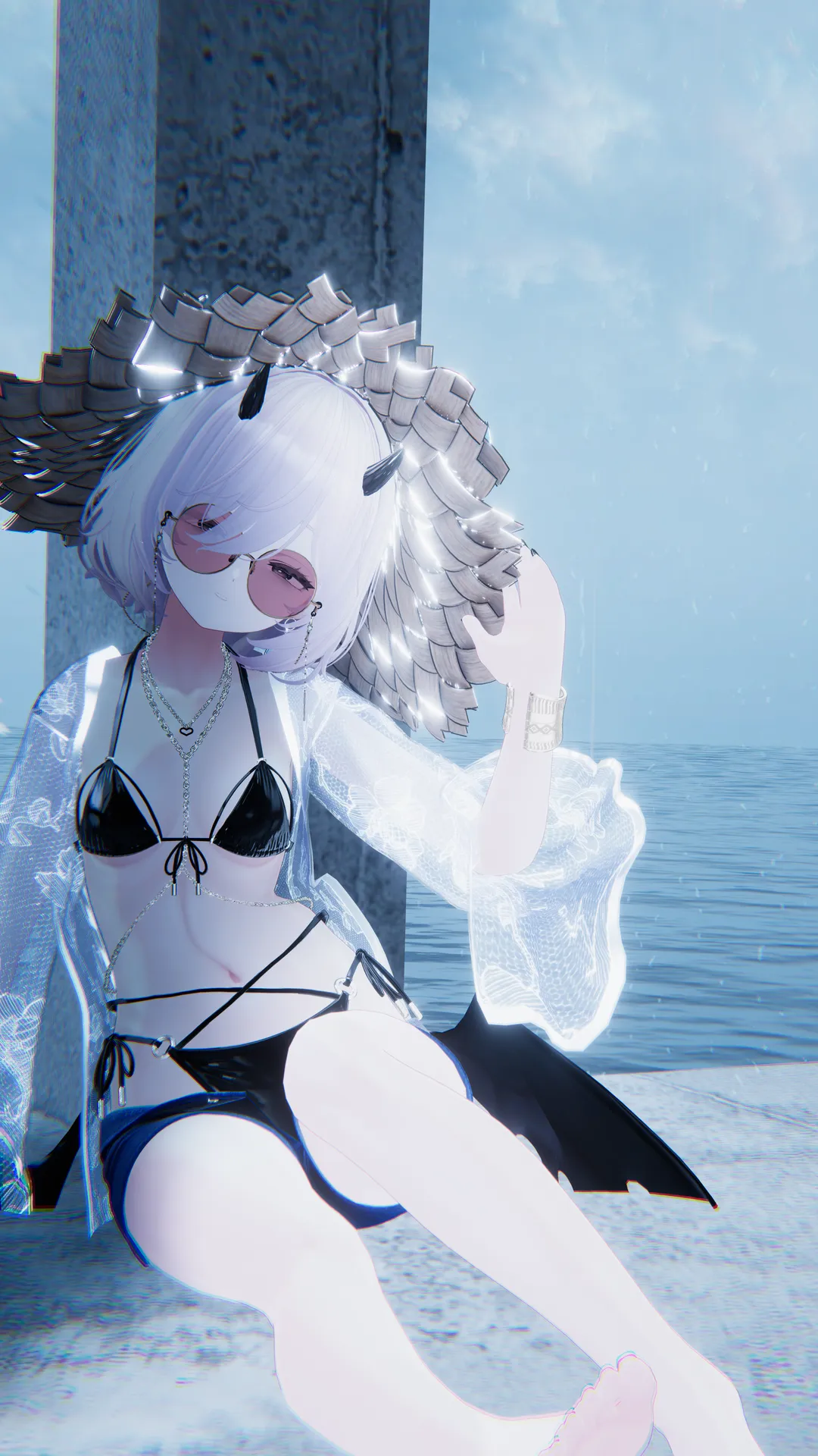 小悪魔水着しなの