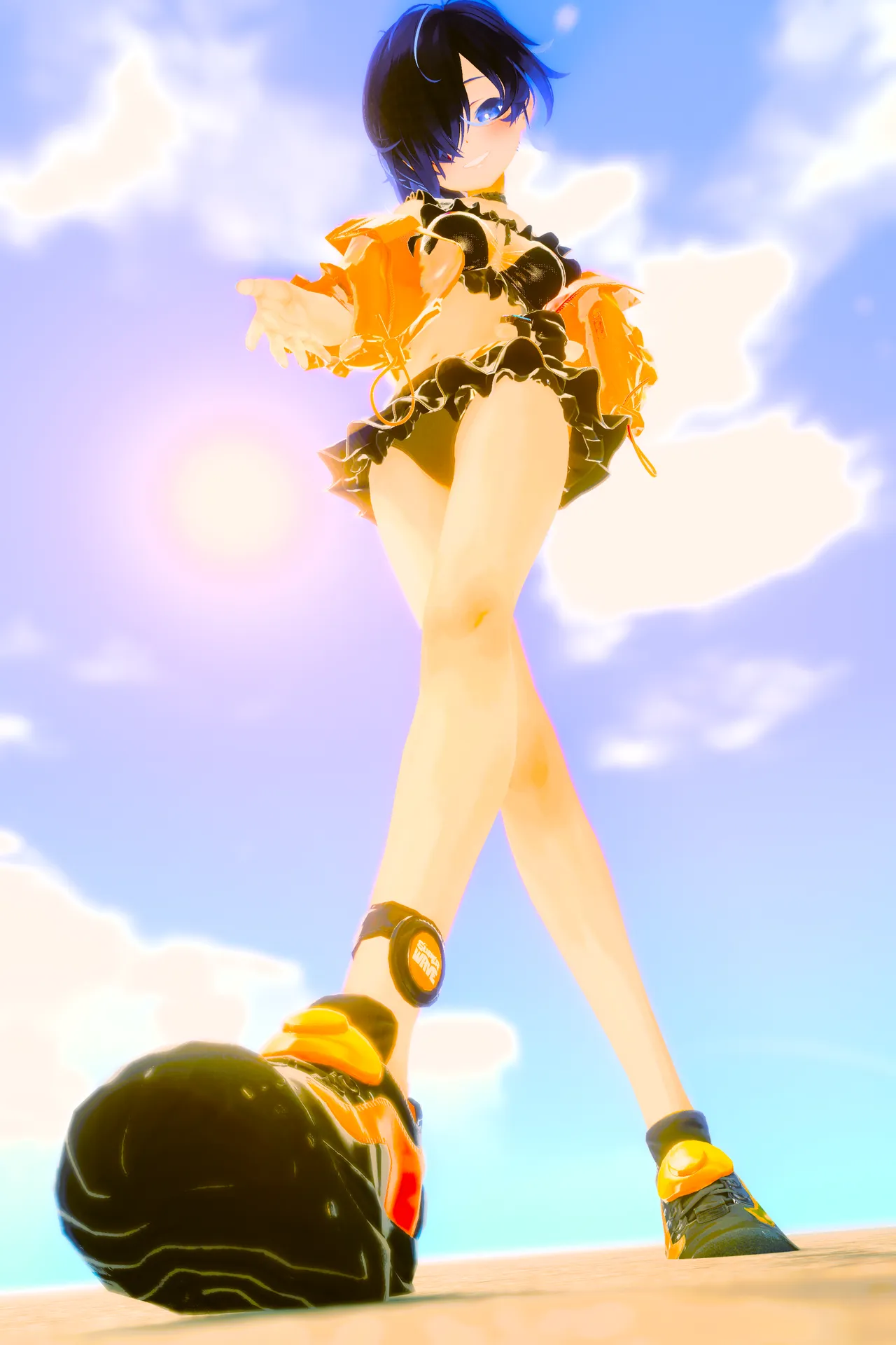 スレンダーでサマーなしずくさん