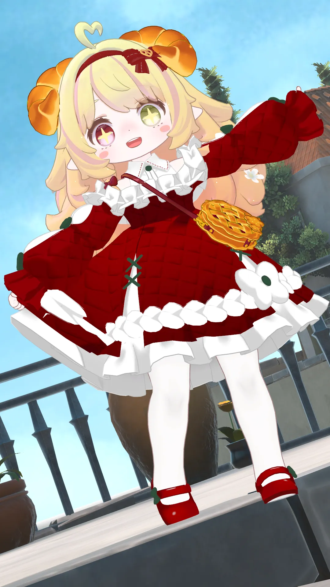 また可愛いテクスチャが出てきてデフォルト衣装が捗るんですよ