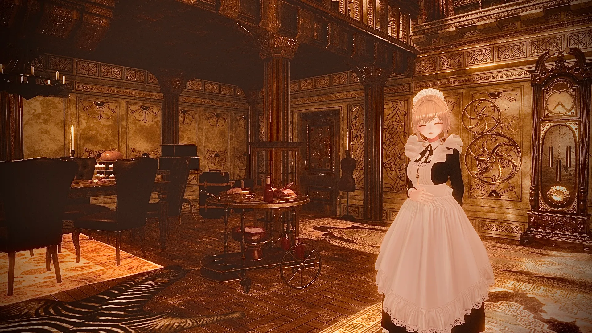 お屋敷のメイドさん