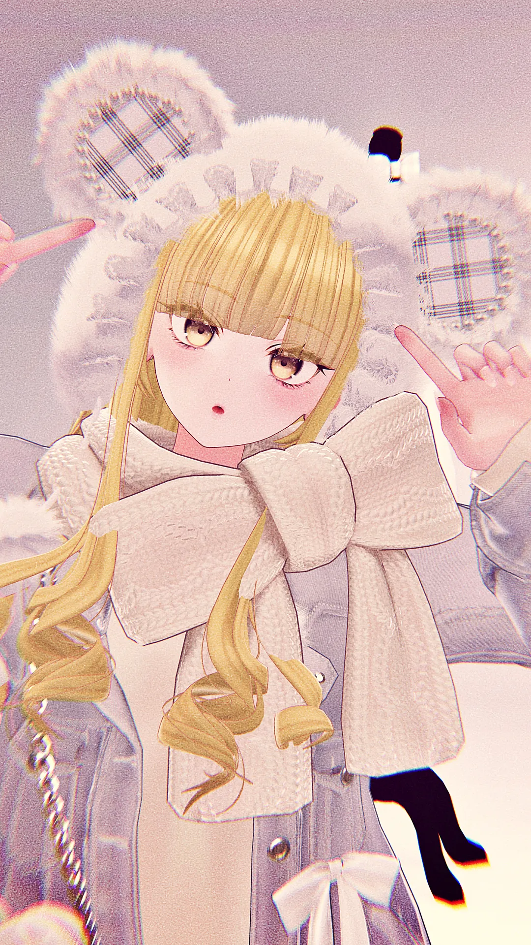 もこもこクマさんコーデ!