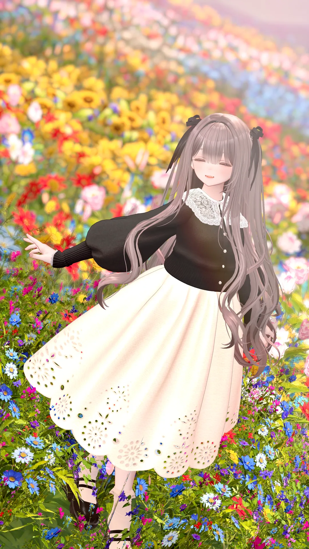 つけ襟＆カーディガン