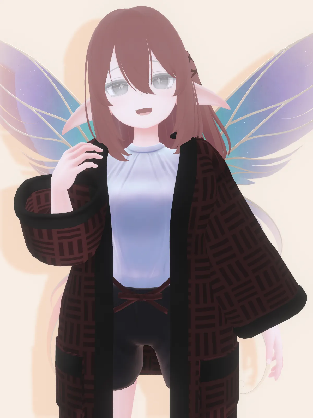 どてらも似合うねカルミアちゃん