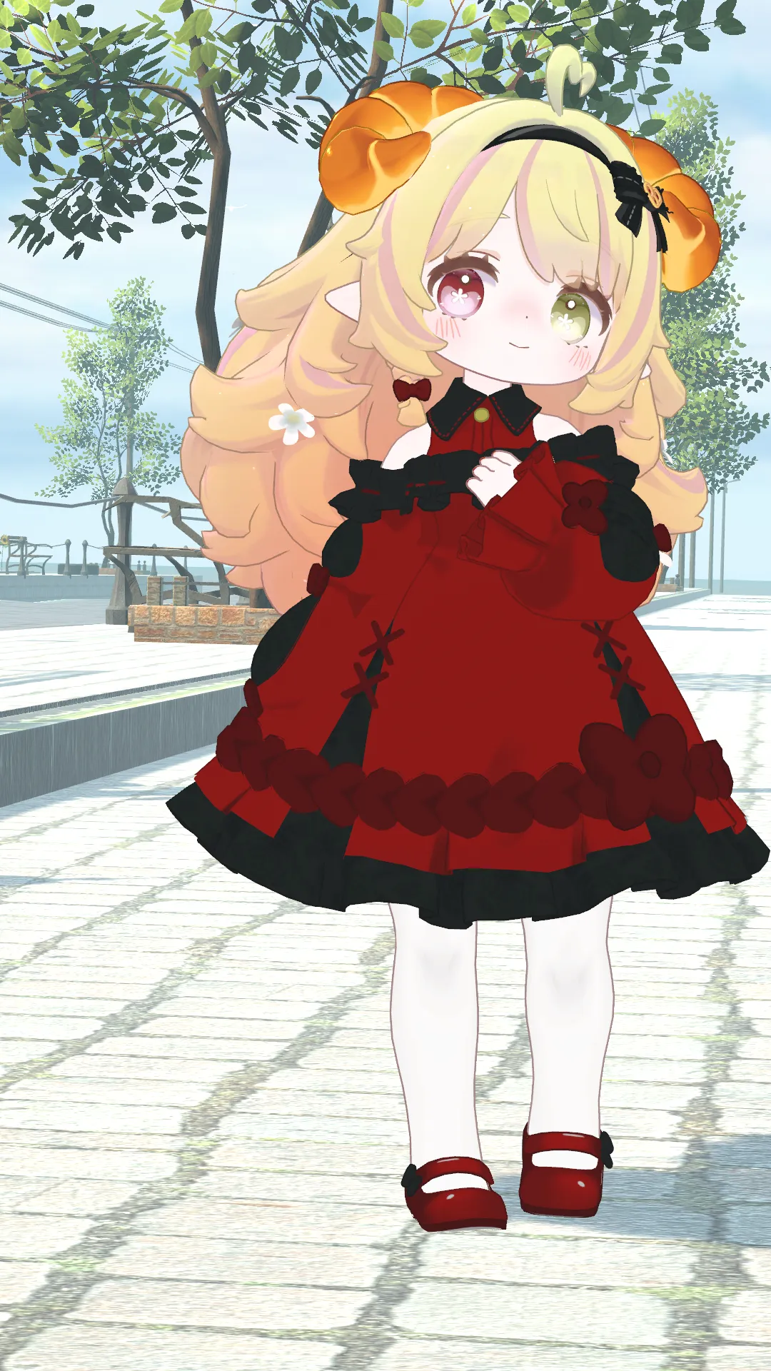 デフォルト衣装の色を自分でも改変したくって