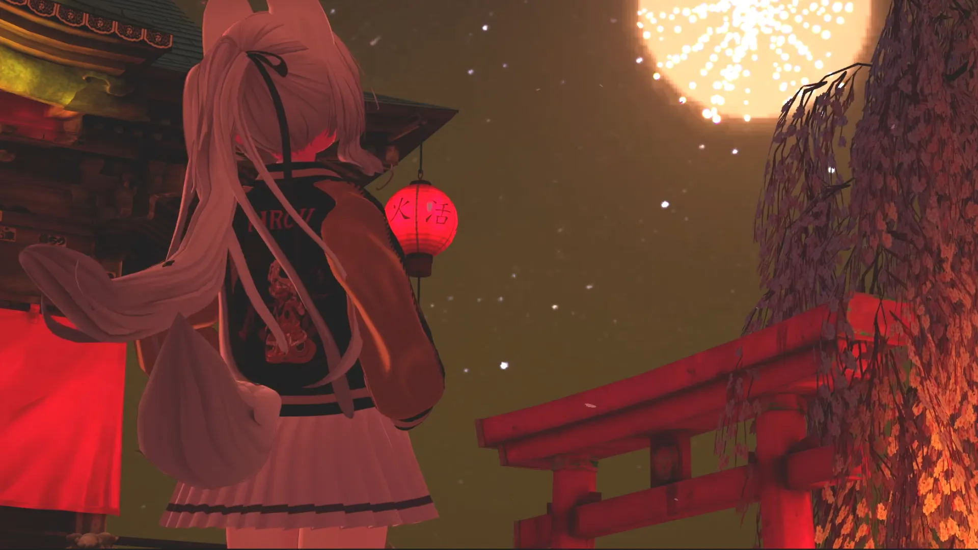 スカジャン×夏祭り