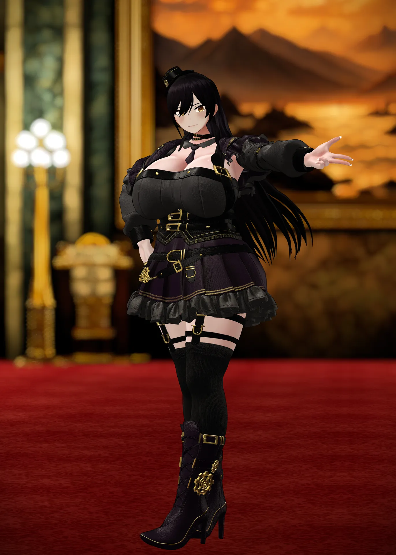 ミルティナちゃん高身長ポニーテールアイドル改変