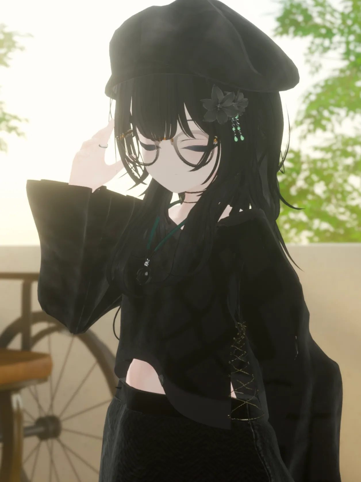 フィオナ 秋コーデ