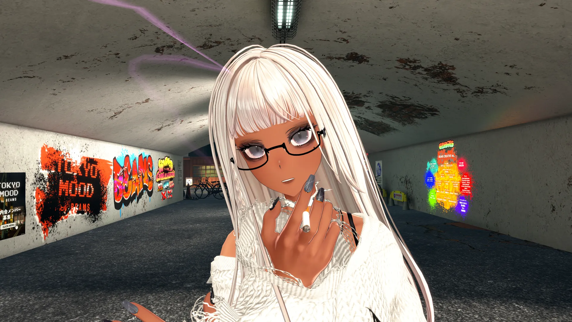 ぱっつん褐色ラシューシャ