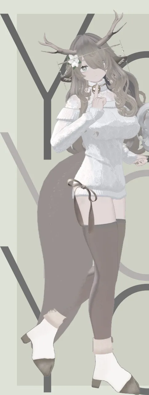 【龍のヨルちゃん】白鹿