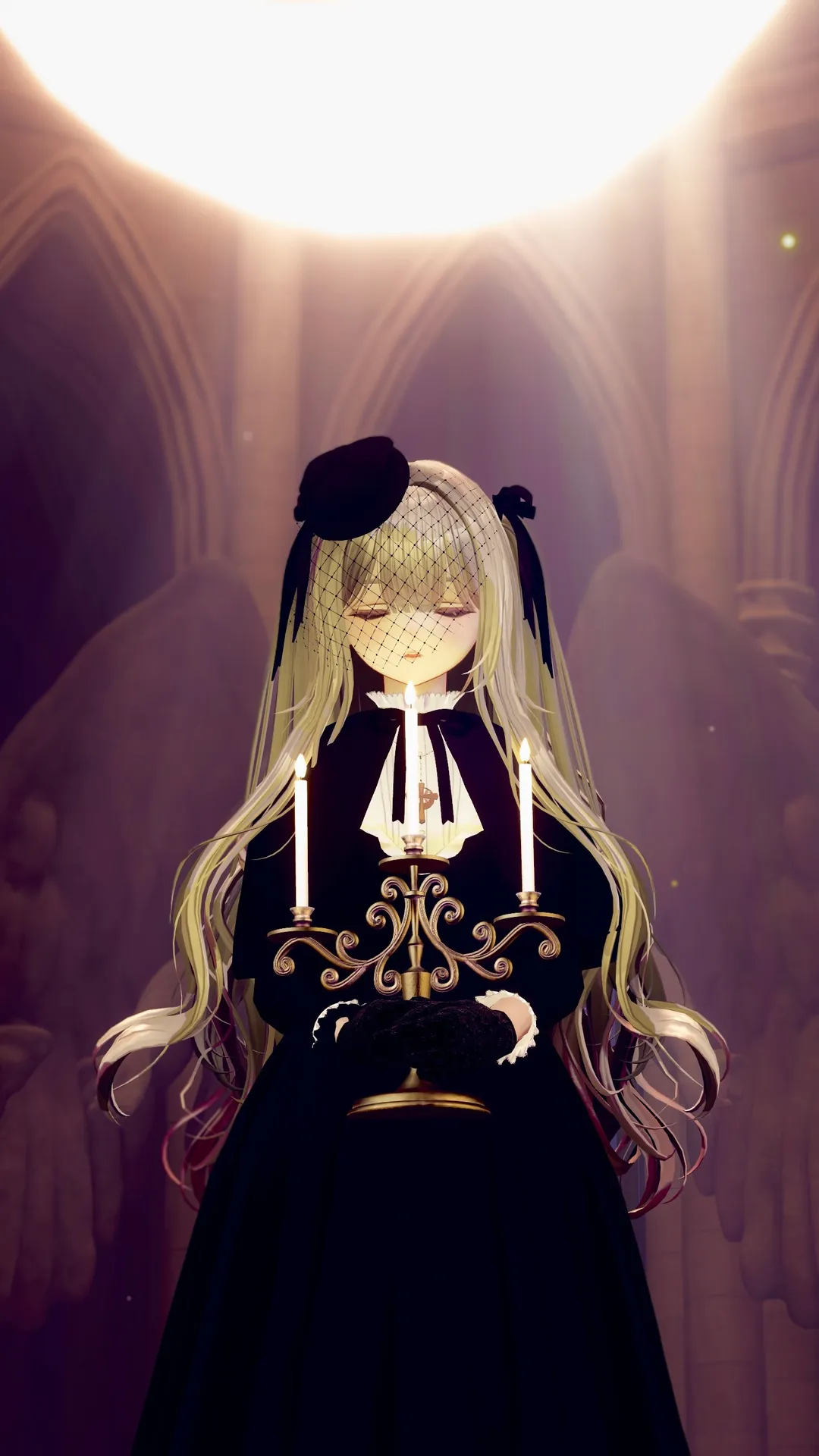 闇夜を照らす淑女のドレス